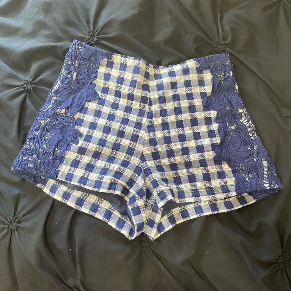 High waisted shorts
